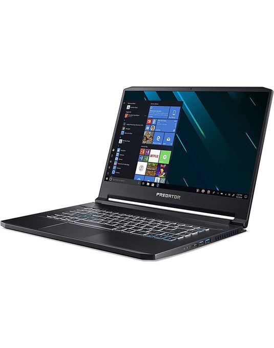 Acer Predator PT515 15.6-inch i7 9th Gen 16GB 512GB Ge Force NVIDIA RTX 2060 6GB Windows 11 Pro Gaming Laptop - Black (Very Good-Refurbished)