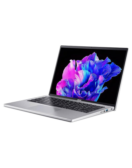 Acer Swift Go 14-inch AMD Ryzen 5 5th Gen 16GB 512GB @3.50GHz Windows 11 Home Laptop - Silver (Very Good Pre-Owned)