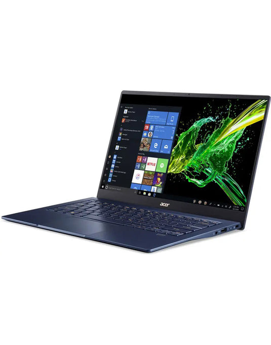 Acer Swift SF514-54T 14-inch i5 10th Gen 8GB 256GB @1.10GHz Windows 11 Home Touch Screen Laptop - Bluestone Blue