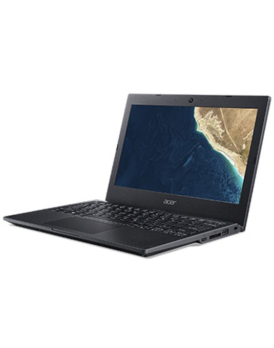 Acer TravelMate B118-M 11.6-inch Intel Celeron N4100 4GB 128GB @1.10GHz Windows 11 Pro Laptop - Black (Good Pre-Owned)