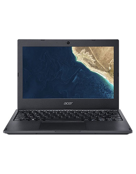 Acer TravelMate B118-M 11.6-inch Intel Celeron N4100 4GB 128GB @1.10GHz Windows 11 Pro Laptop - Black (Good Pre-Owned)