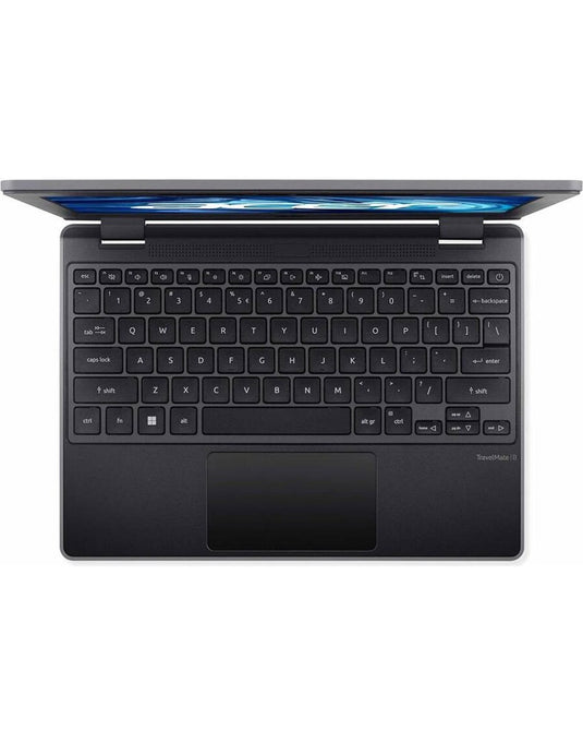 Acer Travel Mate B311-31 11.6-inch Intel Celeron N4120 4GB 128GB @1.10GHz Windows 11 Pro Laptop - Black (Very Good Pre-Owned)