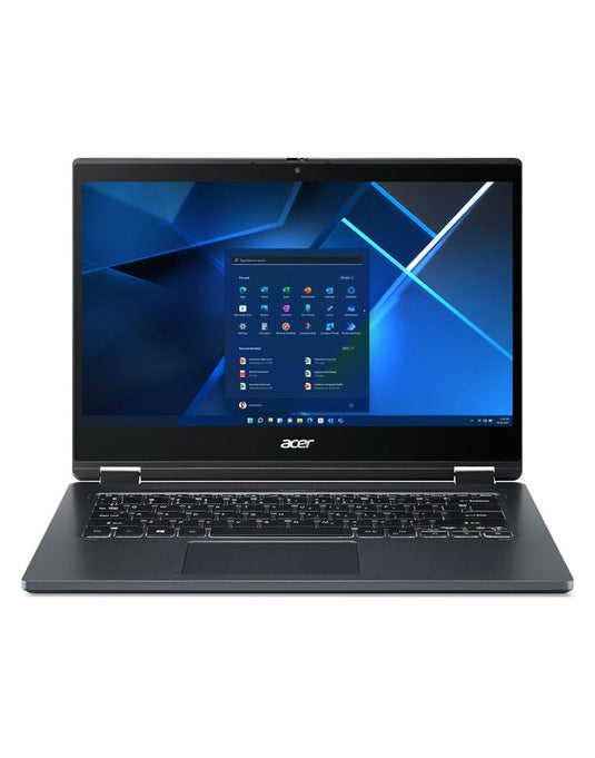 Acer TravelMate Spin P414RN-51 14-inch i5 11th Gen 8GB 256GB @2.40GHz Windows 11 Home 2in1 Touch Screen Laptop - Slate Blue (Good Pre-Owned)