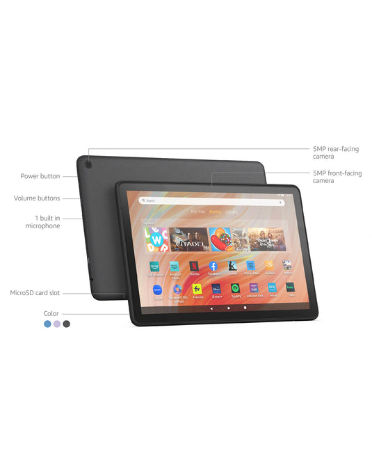 Amazon Fire HD 10 Tablet (2023) 64GB Wifi Only - Lilac