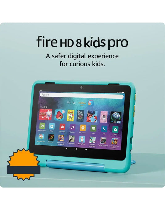 Amazon Fire HD 8 Pro (2024) 3GB 32GB Kids Tablet Wifi Only - Hello Teal