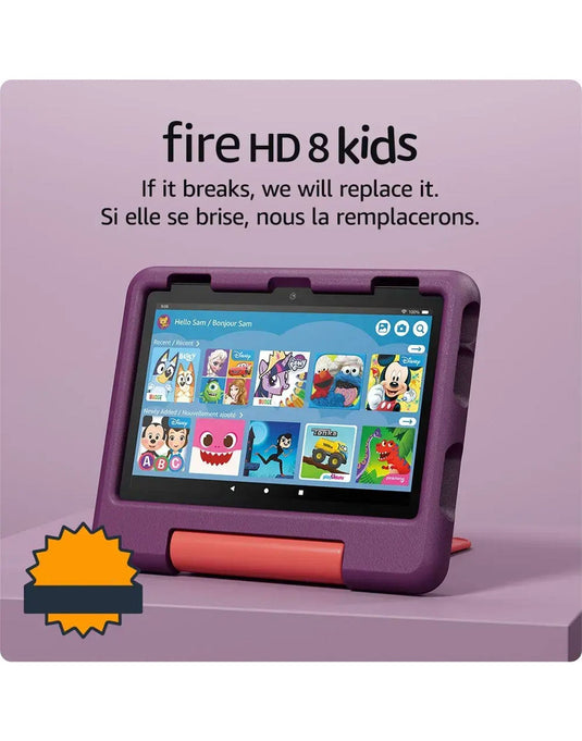 Amazon Fire HD 8 (2024) 3GB 32GB Kids Tablet Wifi Only (Brand New) Grape