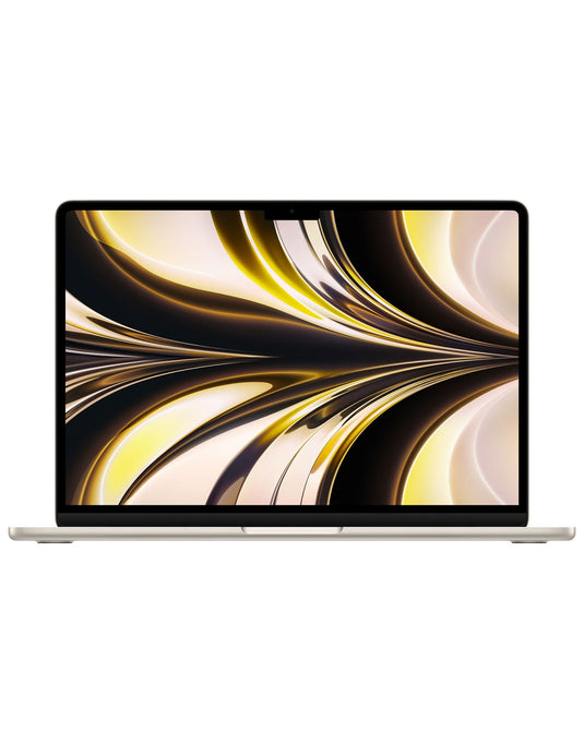 Apple Macbook Air (2022) 13.6-inch M2 Chip CPU-8 Cores/GPU 8-Cores 16GB 512GB - Starlight
