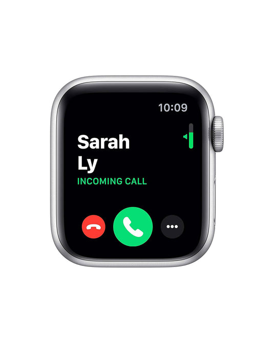 Apple Watch Series 5 40MM GPS+Cellular Aluminium with White Band - Silver