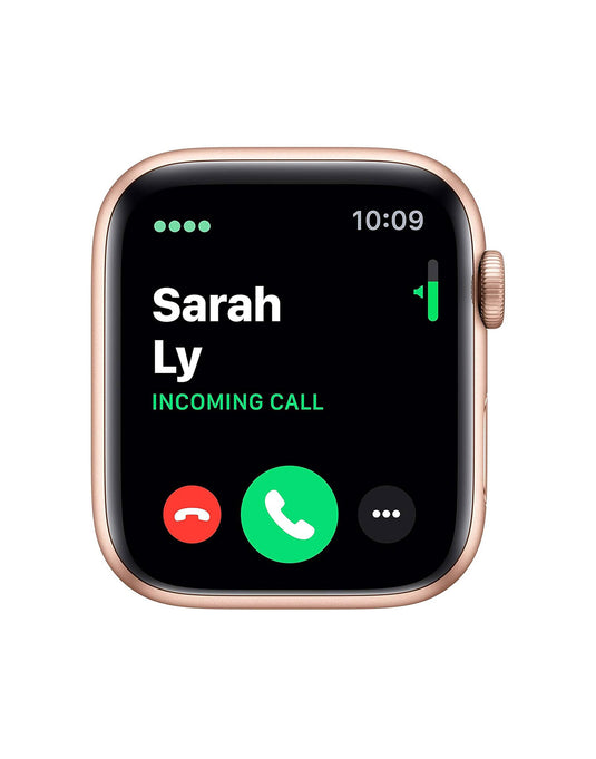 Apple Watch Series 5 44mm GPS + Cellular Gold Aluminium Case With Pink Sand Sport Band