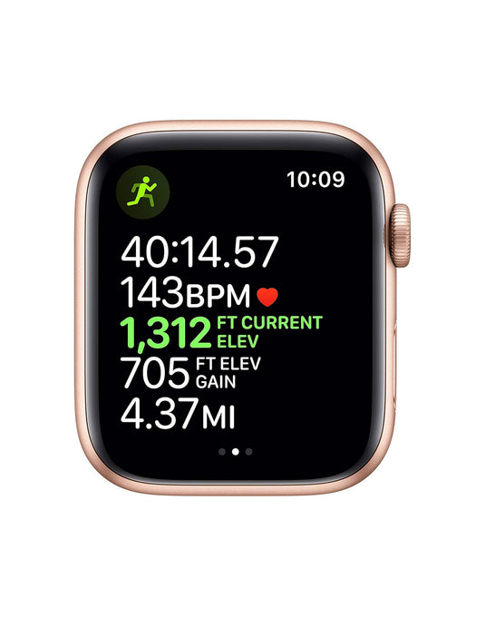 Apple Watch Series 5 44mm GPS + Cellular Gold Aluminium Case With Pink Sand Sport Band