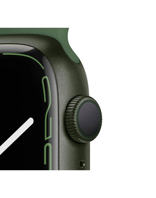 Apple Watch Series 7 GPS 45MM Aluminum with Green Band 32GB - Green