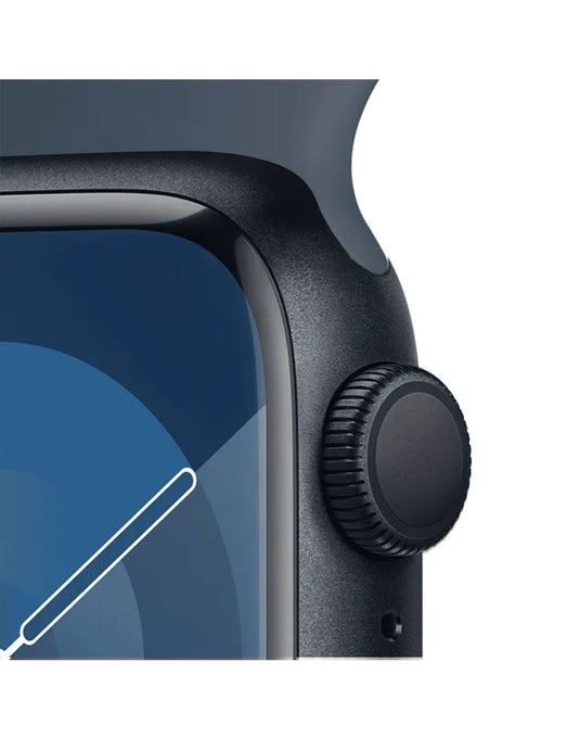 Apple Watch Series 8 45MM GPS + Cellular Aluminium With Blue Sport Band - Midnight