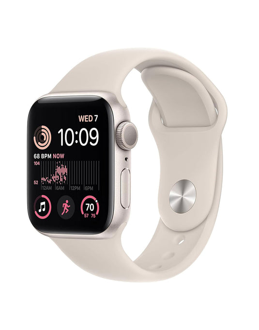 Apple Watch Series SE (Gen 2) 40mm GPS - Starlight With Starlight Strap