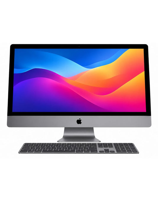 Apple iMac (2019) 27-inch i9 32GB 512GB + Keyboard - Grey (Good-Refurbished)
