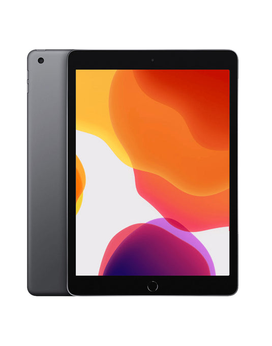 Apple iPad 7th Gen (2019) 10.2-inch 128GB Wifi + Cellular 4G - Space Gray (Acceptable-Refurbished)