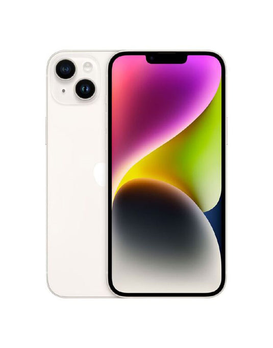Apple iPhone 14 Plus 128GB 5G - Starlight (Very Good-Refurbishedd)