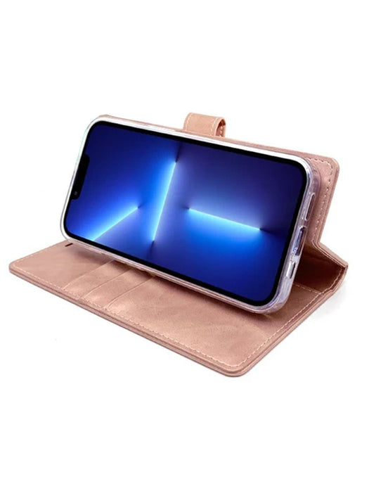 Apple iPhone 15 Pro Max Wallet Case - Gold