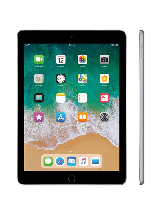 Apple iPad 6th Gen (2018) 9.7-inch 128GB Wifi + Cellular 4G - Space Gray (Good-Refurbished)