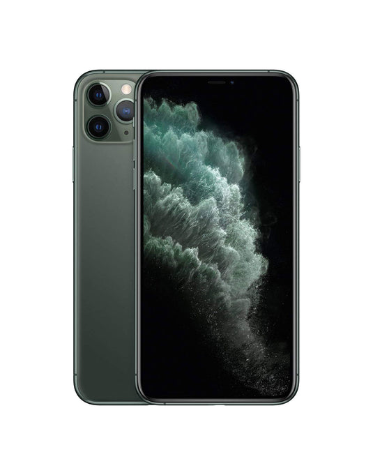 Apple iPhone 11 Pro Max 64GB Battery 100% - Matte Midnight Green (Good-Reconditioned)