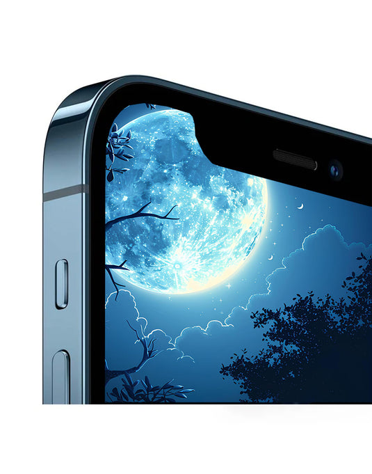 Apple iPhone 12 Pro Max 128GB 5G Battery 100% - Pacific Blue (Very Good-Reconditioned)