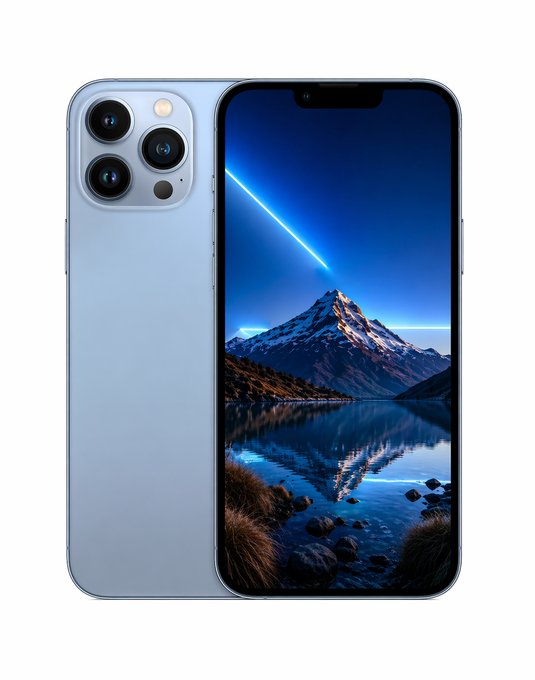 Apple iPhone 13 Pro 128GB 5G- Sierra Blue (Very Good-Reconditioned)
