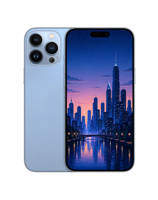 Apple iPhone 13 Pro Max 512GB 5G (Touch Id Not Working) - Sierra Blue