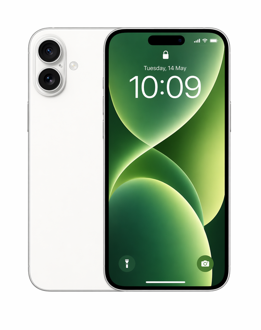 Apple iPhone 16 128GB 5G Battery 100% - White