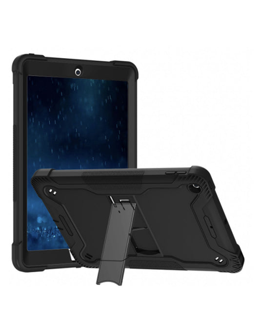 Armor iPad Case With Kickstand for iPad 7 (2019) / 8 (2020) / 9 (2021) 10.2-inch- Black