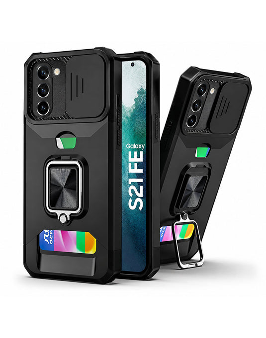 Back Kickstand Case For Samsung Galaxy S21 FE