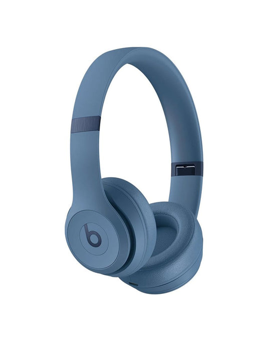 Beats Solo 4 Wireless On-Ear Headphones - Slate Blue (Brand New)
