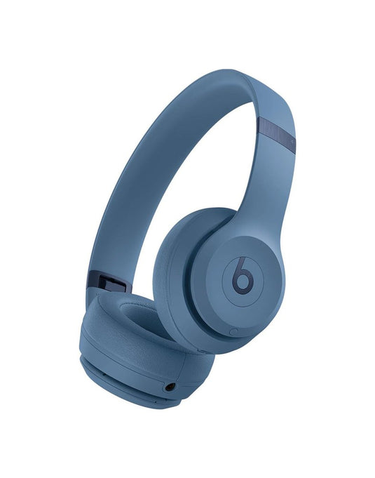 Beats Solo 4 Wireless On-Ear Headphones - Slate Blue (Brand New)