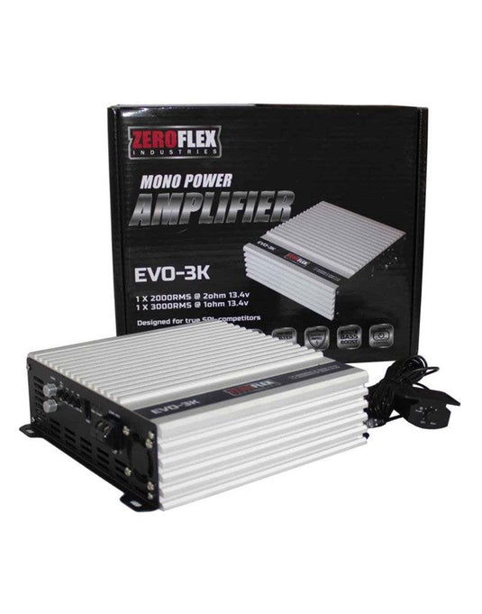 Zeroflex EVO 3K X 3000RMS @1ohm Car Amplifier + Free Bass Controller - TechCrazy