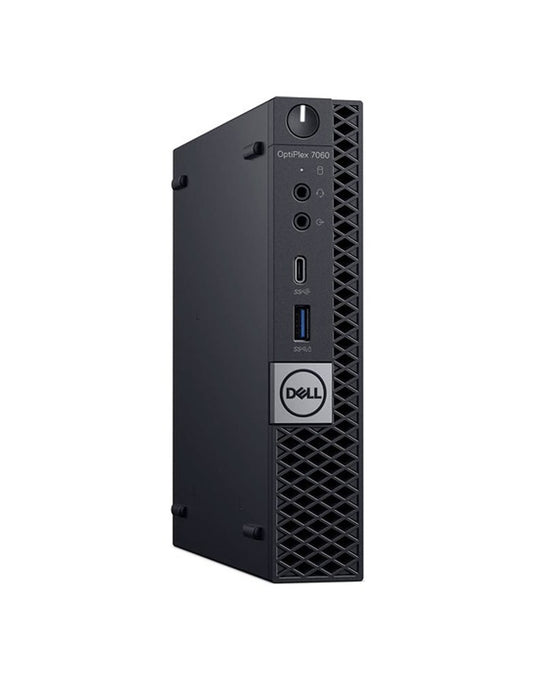 Dell Optiplex 7060 i5 8th Gen 8GB 256GB SSD @1.70GHz Windows 11 Pro - Black (Very Good Pre-Owned)