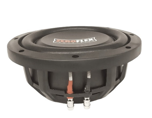 ZEROFLEX EFX-8 8" 450W RMS Shallow Mount Car Subwoofer – Dual 2Ω Coil