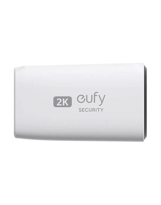 Eufy 2K Camera With Built In Solar Panel - White (As New Pre-Owned)