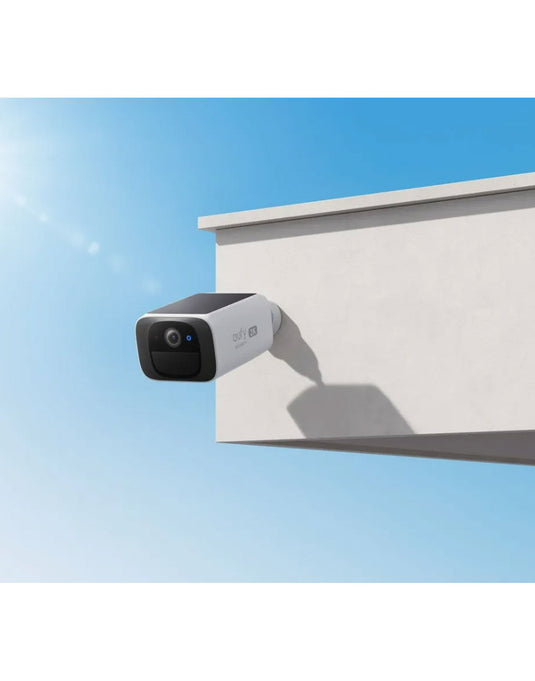 Eufy 2K Camera With Built In Solar Panel - White (As New Pre-Owned)