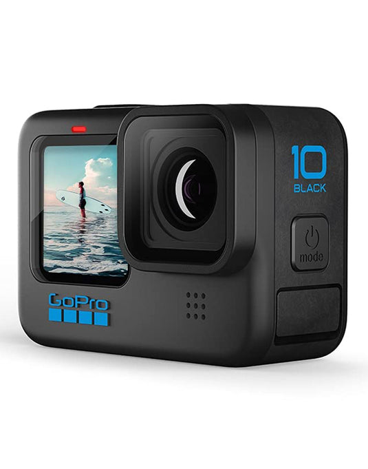 Go Pro Hero10 Waterproof Action Camera - Black
