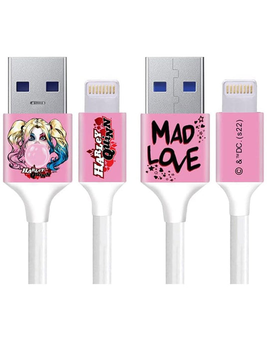 HARLEY QUINN DC USB TO IOS- CHARGING CABLE - TechCrazy