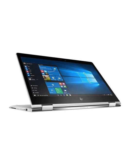 HP Elitebook X360 1030 G2 13.3-inch i5 7th Gen 8GB 256GB @2.60GHz Windows 11 Pro Touch Screen Laptop - Silver (Good Pre-Owned)