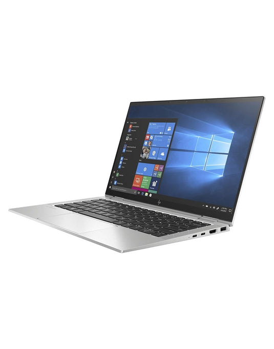HP Elitebook X360 1030 G7 13.3-inch i5 10th Gen 16GB 256GB @1.70GHz Windows 11 Pro 2 in 1 Touch Screen Laptop - Silver (Very Good-Refurbished)
