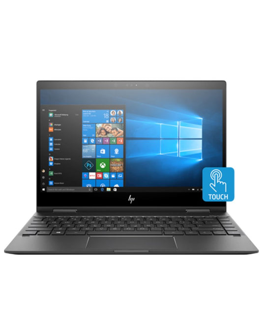 HP Envy X360 13.3-inch AMD Ryzen 3 8GB 256GB @2.00GHz Win 11 Home 2 in 1 Touch Screen Laptop - Nightfall Black (Good Pre-Owned)