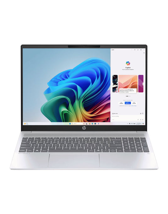 HP OmniBook 5 2K 16-inch Next Gen AI AMD Ryzen AI 7 350 16GB 512GB Windows 11 Home Laptop - Glacier Silver