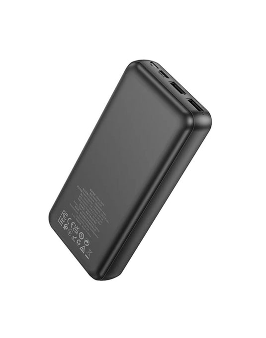 Hoco 2.1A Power Bank 2x USB-A (20000mAh) (J123A) - Black