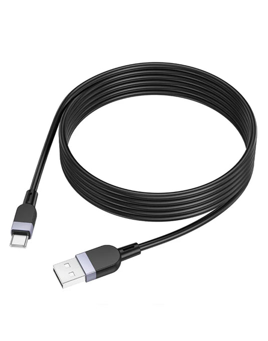 Hoco 2 Meter Soft Silicon Fast Charging Cable - Type C (X109)