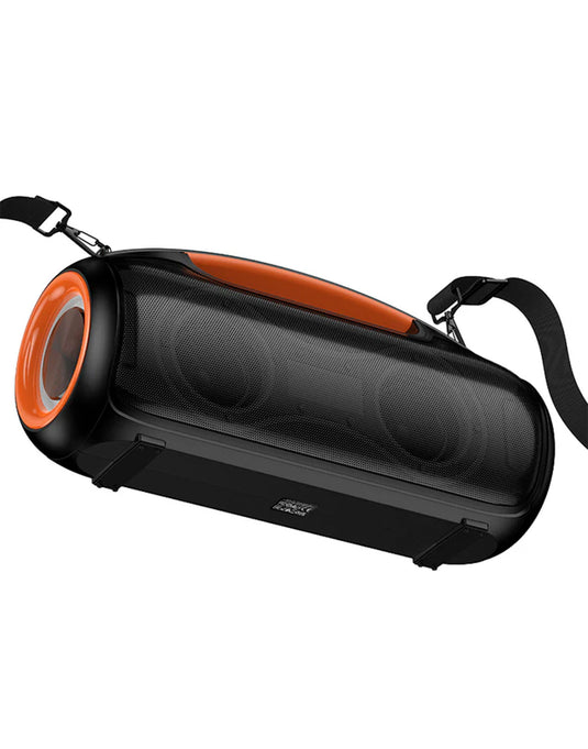 Hoco 600W Bluetooth Party Speaker RGB Lights + 2 Wireless Microphones - Black