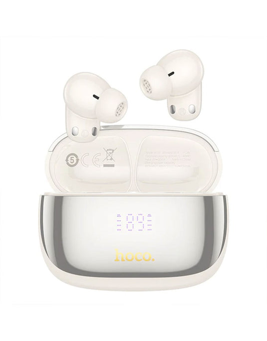 Hoco Bluetooth Earbuds Active Noise Cancellation + ENC (EQ20) - White