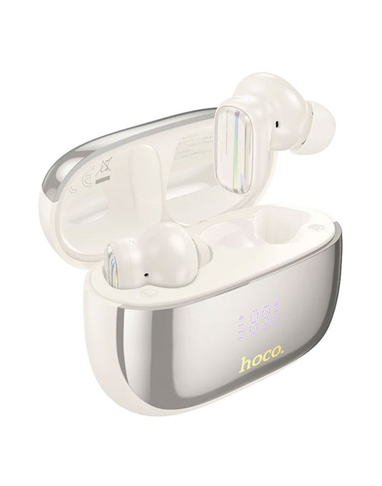 Hoco Bluetooth Earbuds Active Noise Cancellation + ENC (EQ20) - White