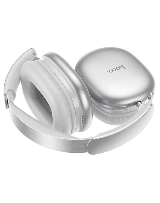 Hoco Bluetooth Headset 45 Hours Play/Talk Time (W73) - Silver
