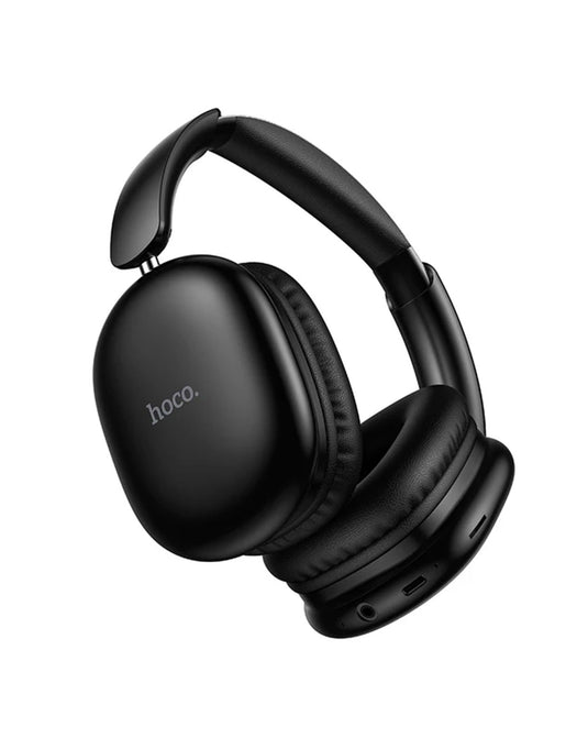 Hoco Bluetooth Headset 45 Hours Play/Talk Time (W73) - Black