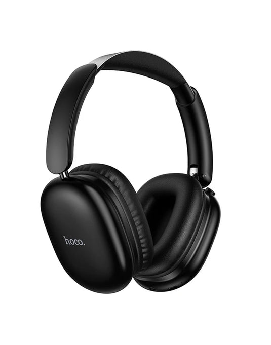 Hoco Bluetooth Headset 45 Hours Play/Talk Time (W73) - Black
